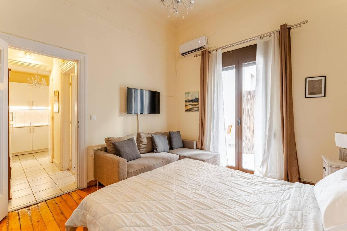 شقة John'S Athenian Beauty 45M2 , Metro 7' المظهر الخارجي الصورة